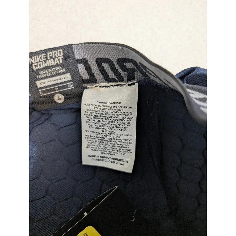 NEW Nike Pro Dry Fit Unisex Men's S Blue Lightweight‎ Combat Shorts